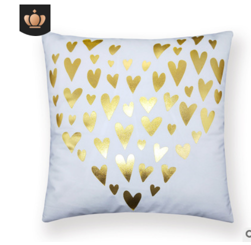 Blended   Crown   Cushion   Cover   Throw   Pillow   Case     Decor Pillow