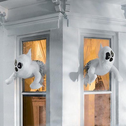 Halloween   Bumping   Window   Ghost   Window   Decoration   Broken   Wind