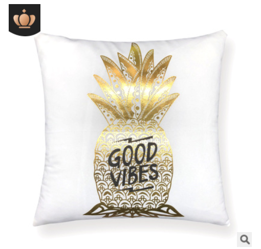 Blended   Crown   Cushion   Cover   Throw   Pillow   Case     Decor Pillow