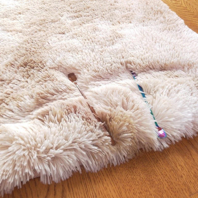 Plush   Carpets   For   Living   Room   Soft   Fluffy   Rug   Home   Decor