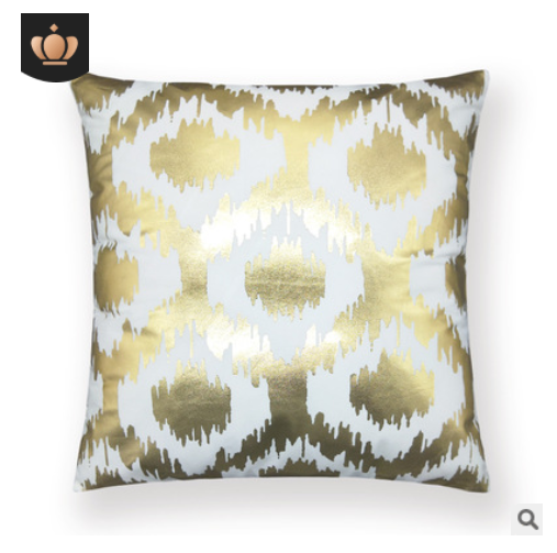 Blended   Crown   Cushion   Cover   Throw   Pillow   Case     Decor Pillow